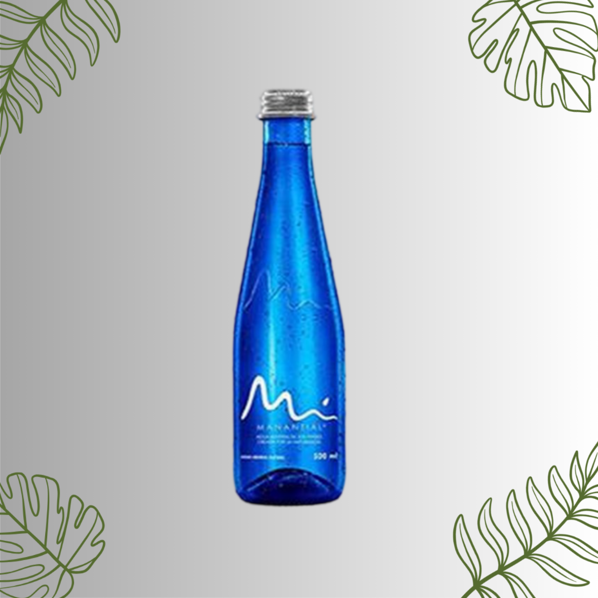 agua mineral sin gas