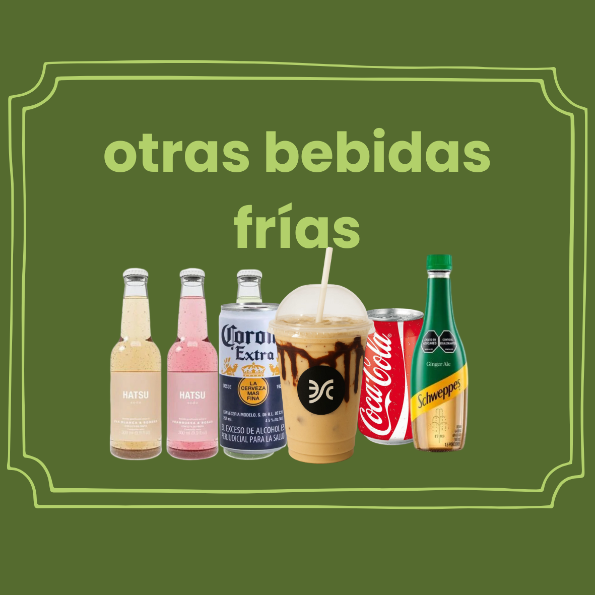otras bebidas frías