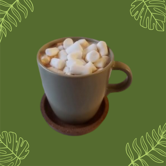 chocolate caliente con masmelos