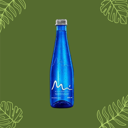 agua mineral sin gas